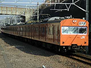 103系 オレンジ (クモハ103-142) JR武蔵野線 船橋法典