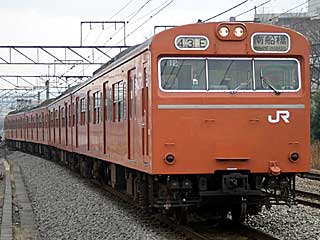 103系 オレンジ (クハ103-301) JR武蔵野線 府中本町