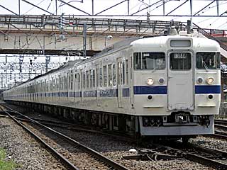415系500番台 常磐紺帯 (クハ411-619) JR常磐線 勝田〜水戸