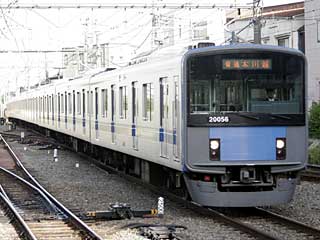 20000系 青帯 (20056) 西武新宿線 小平 20156F