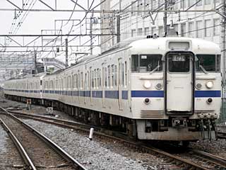 403系0番台 常磐紺帯 (クハ401-89) JR常磐線 松戸