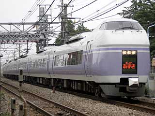 E351系1000番台 スーパーあずさ車 (クハE351-1001) JR中央本線 国立〜立川