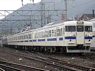 415系500番台 九州青帯 (クハ411-613) JR鹿児島本線 門司
