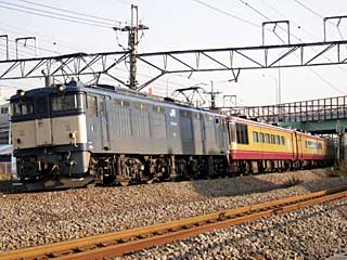 EF64型0番台 一般色 (EF64-42) JR武蔵野貨物線 新鶴見〜府中本町 EF64-42
