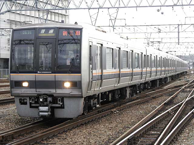 207系1000番台 紺帯 (クハ206-1065) JR東海道緩行線 尼崎