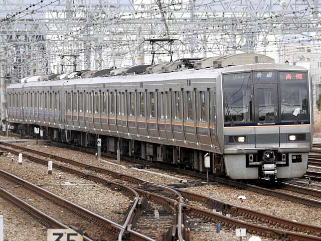 207系0番台 紺帯 (クモハ207-111) JR東海道緩行線 尼崎