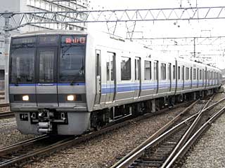 207系1000番台 青帯 (クハ206-1039) JR東西線 尼崎
