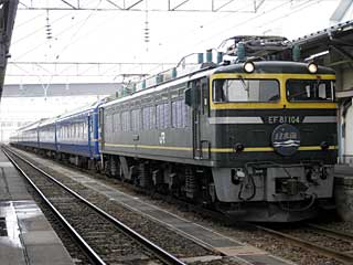 EF81型0番台 一般色 (EF81-104) JR奥羽本線 青森 EF81-37