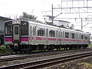 701系0番台 秋田色 (クモハ701-7) JR奥羽本線 新青森〜青森