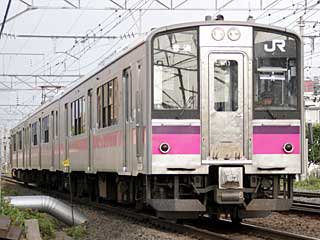 701系0番台 秋田色 (クハ700-11) JR津軽線 青森〜油川