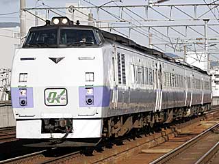 キハ183系200番台 ラベンダー色 (キハ183-220) JR函館本線 桑園