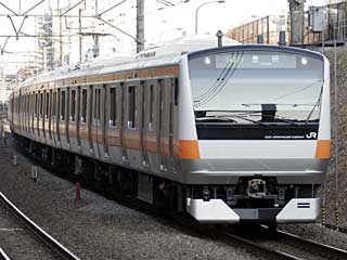 E233系0番台 オレンジ (クハE232-1) JR中央本線 西国分寺