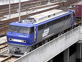 EF200型0番台 新塗色 (EF200-12) JR山陽本線 姫路 EF200-5