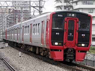 813系100番台 一般色 (クハ813-103) JR鹿児島本線 吉塚
