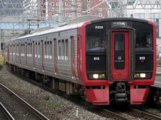 813系100番台 一般色 (クモハ813-109) JR鹿児島本線 西小倉
