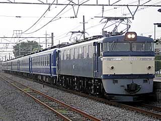 快速「EL＆SL奥利根号」 EF60型 一般色 (EF60-19) JR高崎線 新町
