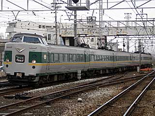 L特急「やくも」 381系 国鉄色 (クハ381-130) JR伯備線 倉敷