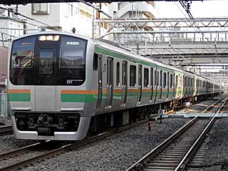 E217系0番台 湘南色 (クハE217-2001) JR東海道本線 川崎〜品川