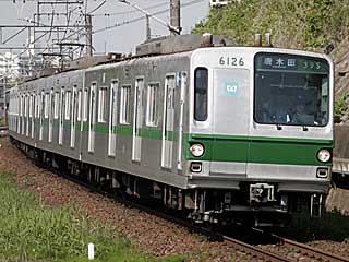 6000系 緑帯 (6126) JR常磐緩行線 新松戸