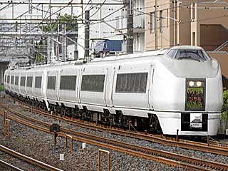 特急「スーパーひたち」 651系0番台 スーパーひたち車 (クハ651-102) JR常磐線 松戸〜柏