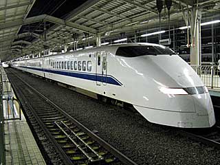 特急「のぞみ」 300系0番台 青帯 (323-28) JR東海道新幹線 京都