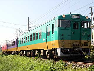 キハ48形2500番台 (キハ48-2501) JR磐越西線 喜久田〜郡山