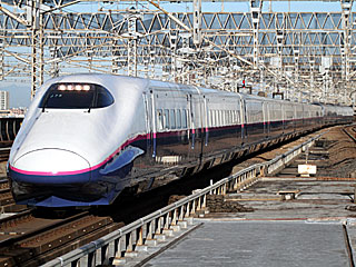 特急「はやて」 E2系1000番台 はやて色 (E223-1025) JR東北新幹線 大宮
