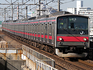 205系0番台 京葉色 (クハ205-11) JR京葉線 舞浜