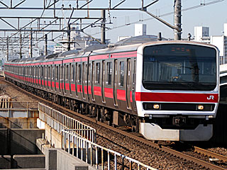 209系500番台 京葉色 (クハ209-514) JR京葉線 舞浜
