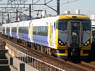 特急「わかしお」 E257系500番台 房総特急車 (クハE257-502) JR京葉線 舞浜