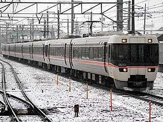 383系0番台 ワイドビューしなの車 (クモハ383-15) JR信越本線 篠ノ井