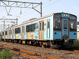 青い森701系100番台 モーリー色 (青い森700-101) 青い森鉄道 青森〜東青森