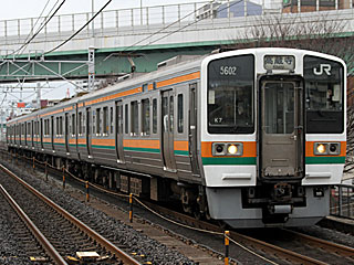 211系5600番台 湘南色 (クモハ211-5602) JR中央本線 鶴舞