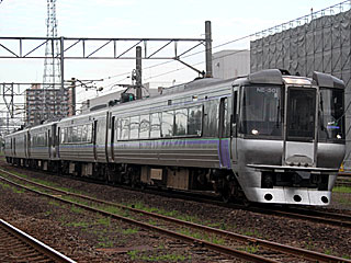 785系0番台 ラベンダー色 (クモハ785-103) JR室蘭本線 苫小牧