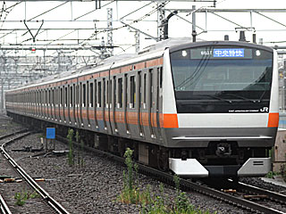 E233系0番台 オレンジ (クハE232-42) JR中央本線 中野 八トタT42編成