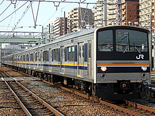 205系0番台 紺橙帯 (クハ205-36) JR東海道本線 東淀川