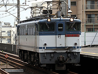 EF65型2000番台 貨物色赤プレ (EF65-2069) JR京葉線 千葉みなと EF65-2069