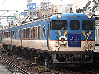 キハ400形500番台 ナホ座 (キハ47-7001) JR山陽本線 広島