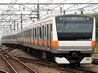 E233系0番台 オレンジ (クハE232-28) JR中央本線 高尾 八トタT28編成