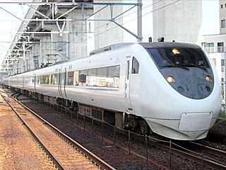 681系0番台 サンダーバード車 (クロ681-7) JR北陸本線 森本