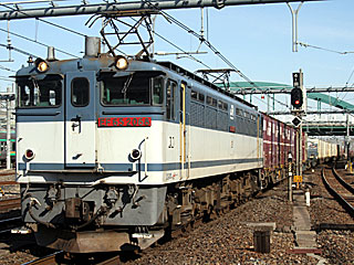 EF65型2000番台 貨物色赤プレ (EF65-2068) JR東北本線 大宮 EF65-2068