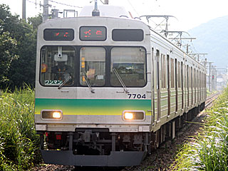 7500系 (7704) 秩父鉄道 桜沢〜小前田 7504F