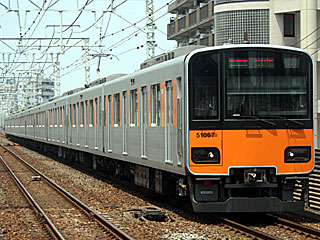 50050系 オレンジ (51067) 東武伊勢崎線 五反野 51067F