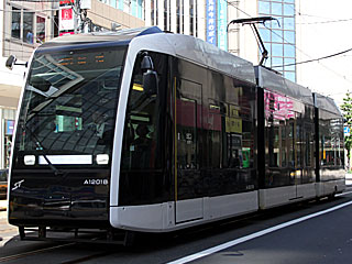 A1200形 ポラリス (A1201B) 札幌市電 西4丁目 A1201