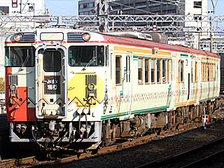 快速「みすゞ潮彩」 キハ47形7000番台 みすゞ潮彩 (キハ47-7004) JR山陽本線 下関
