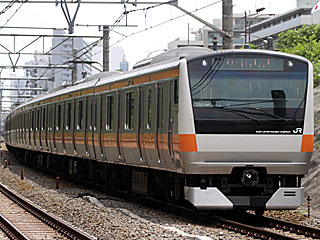 中央特快 E233系0番台 オレンジ (クハE232-21) JR中央本線 西国分寺 八トタT21編成