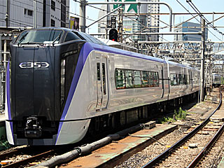 特急「あずさ」 E353系 スーパーあずさ車 (クハE353-1) JR中央本線 新宿 E353系松本車S101編成