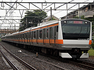 E233系0番台 オレンジ (クハE233-57) JR中央本線 西国分寺 八トタH57編成