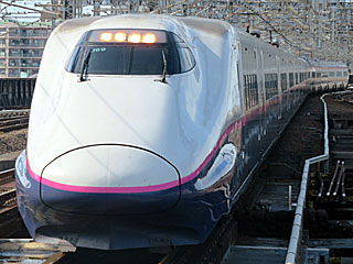 E2系1000番台 はやて色 (E223-1019) JR東北新幹線 大宮 J69編成