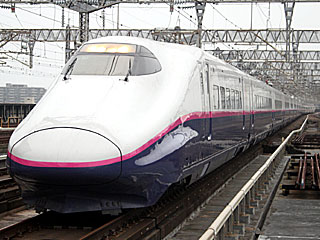特急「なすの」 E2系1000番台 はやて色 (E223-1010) JR東北新幹線 大宮 J60編成